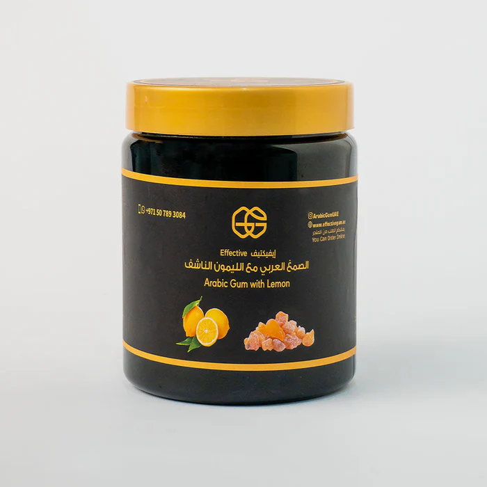 Hashab gum arabic with dry lemon 500 grams